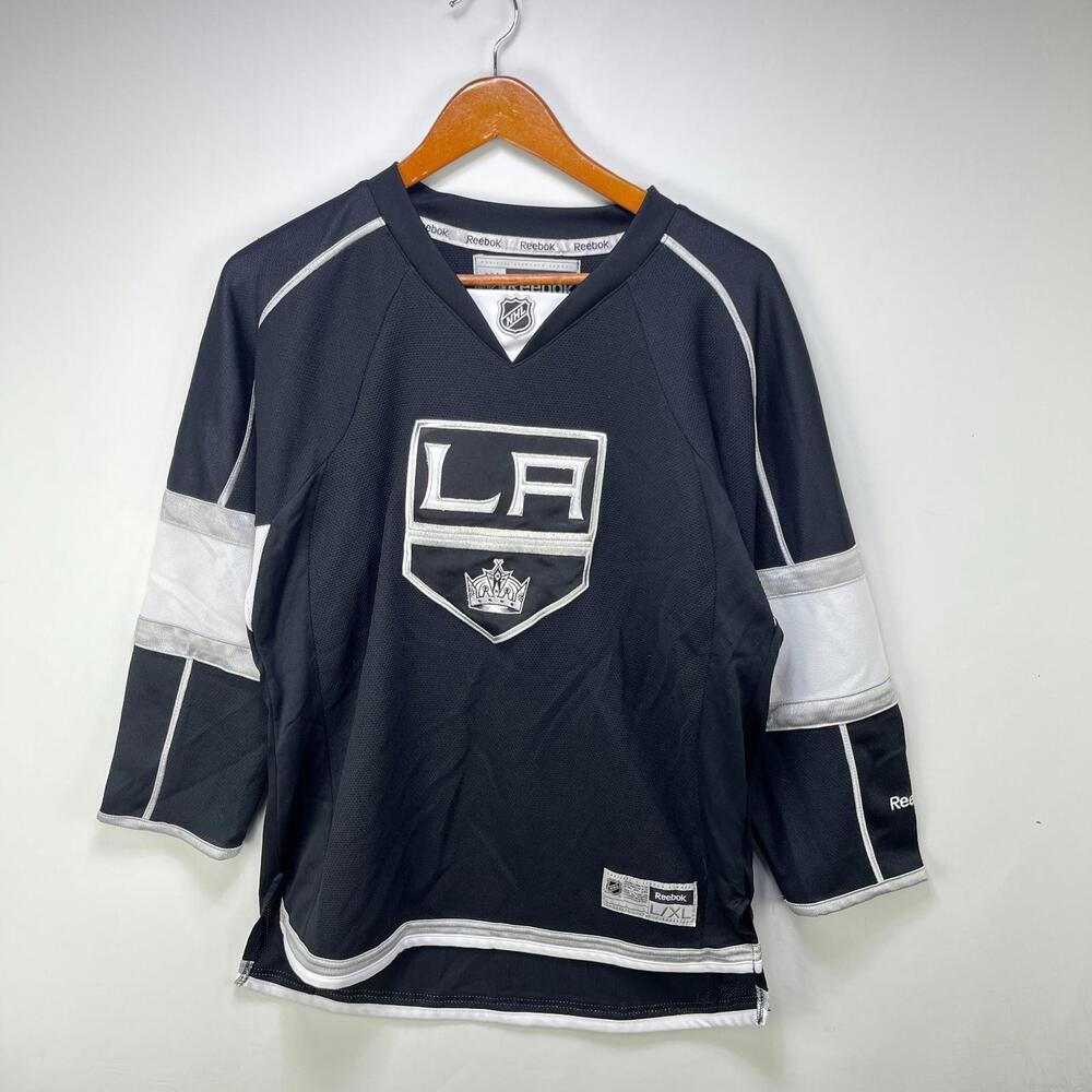 Vintage LA Kings Reebok Hockey Jersey Youth Large XL
